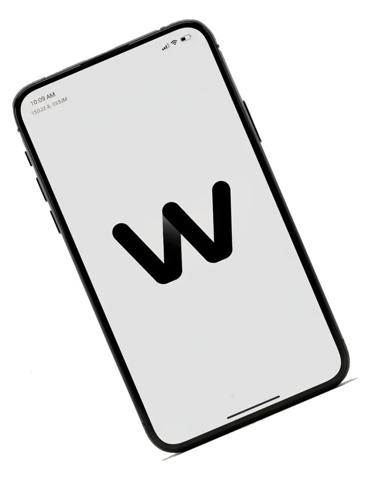 Interfaz de una app a medida para empresas con reservas y gestión de clientes